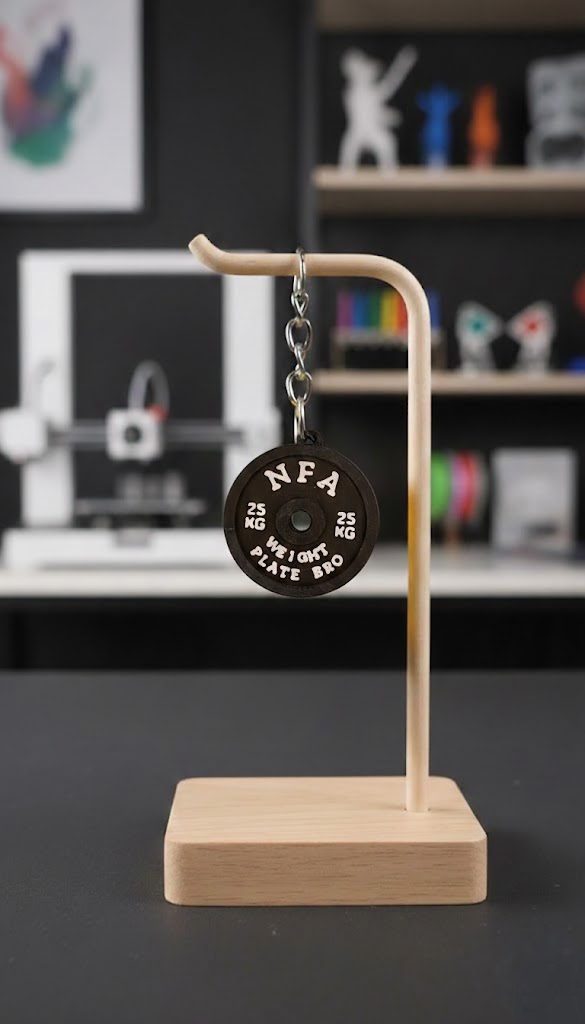 Ağırlık Plakası Anahtarlık