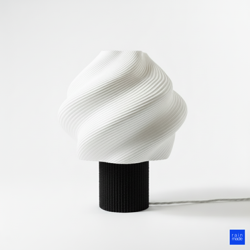 Creamy Masa Lambası - Siyah