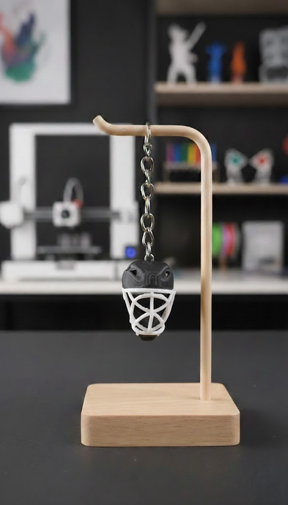 Hokey Kask Anahtarlık