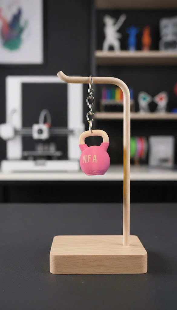 Kettlebell Anahtarlık