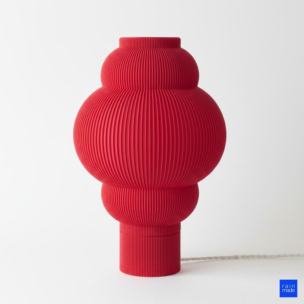 Katmanlı modern nimbus masa lambası kırmızı dekoratif