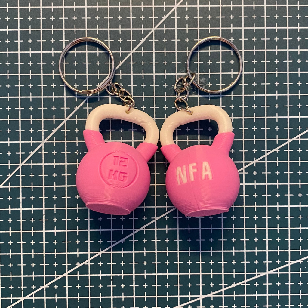 Kettlebell Anahtarlık