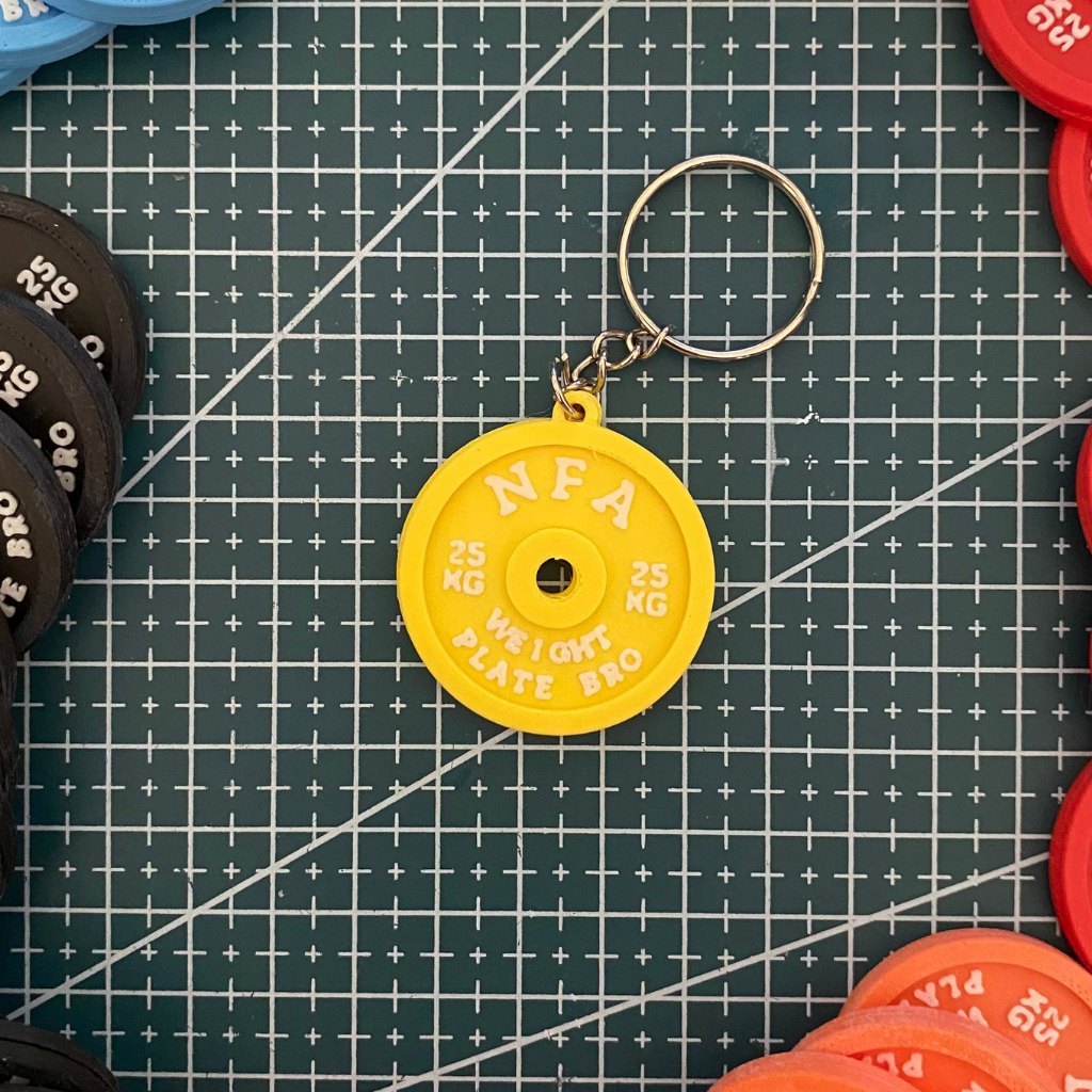 Ağırlık Plakası Anahtarlık