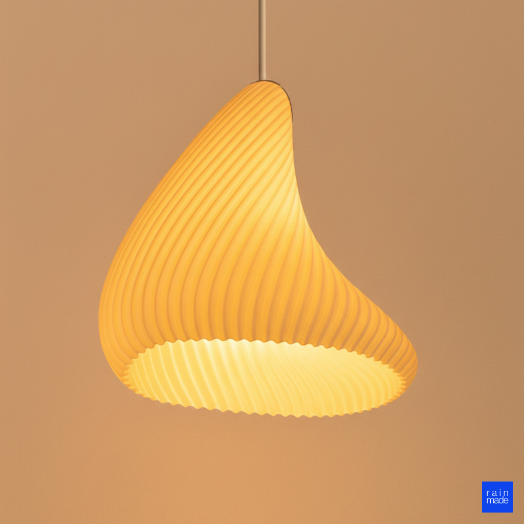 Deniz kabuğu organik tasarım seashell avize