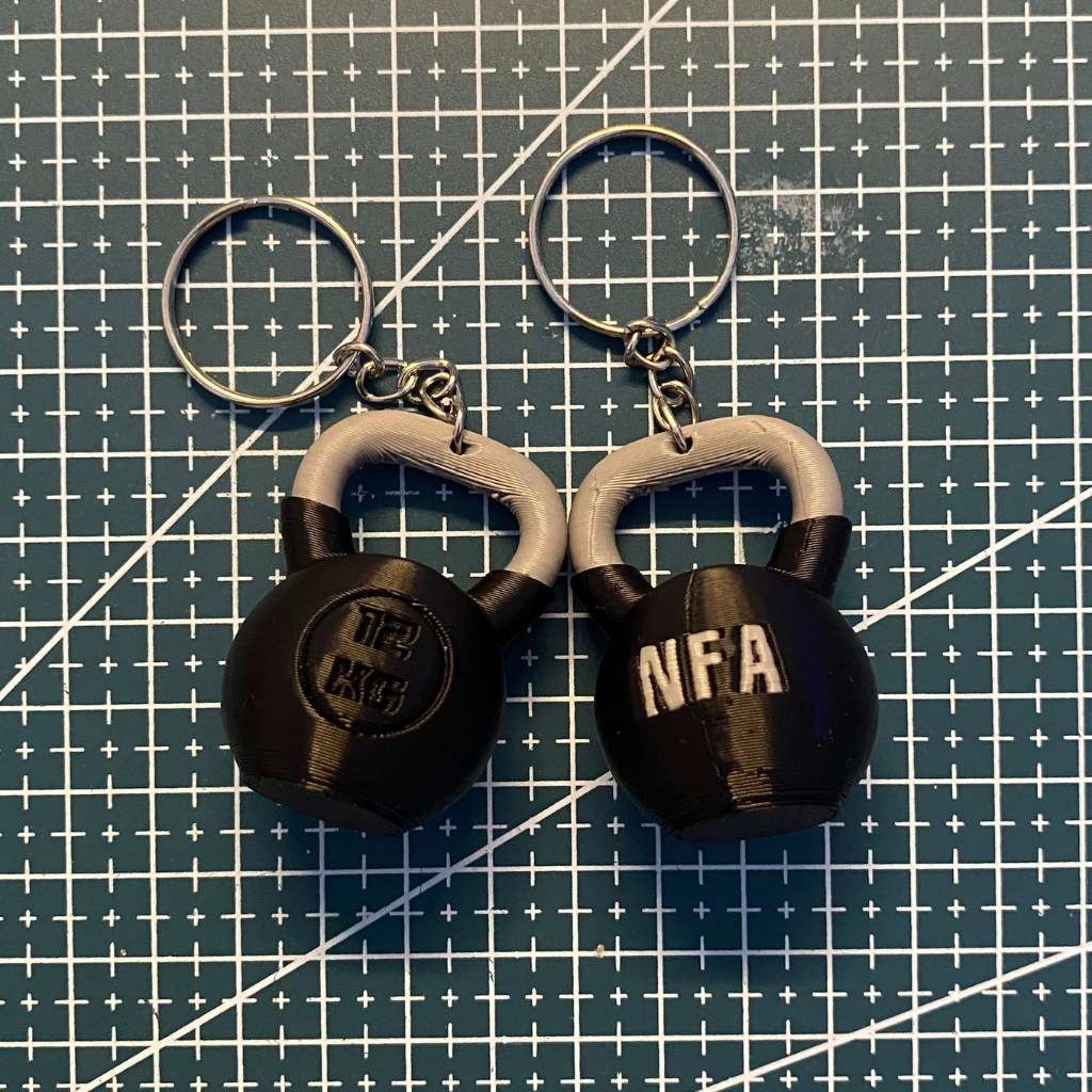 Kettlebell Anahtarlık