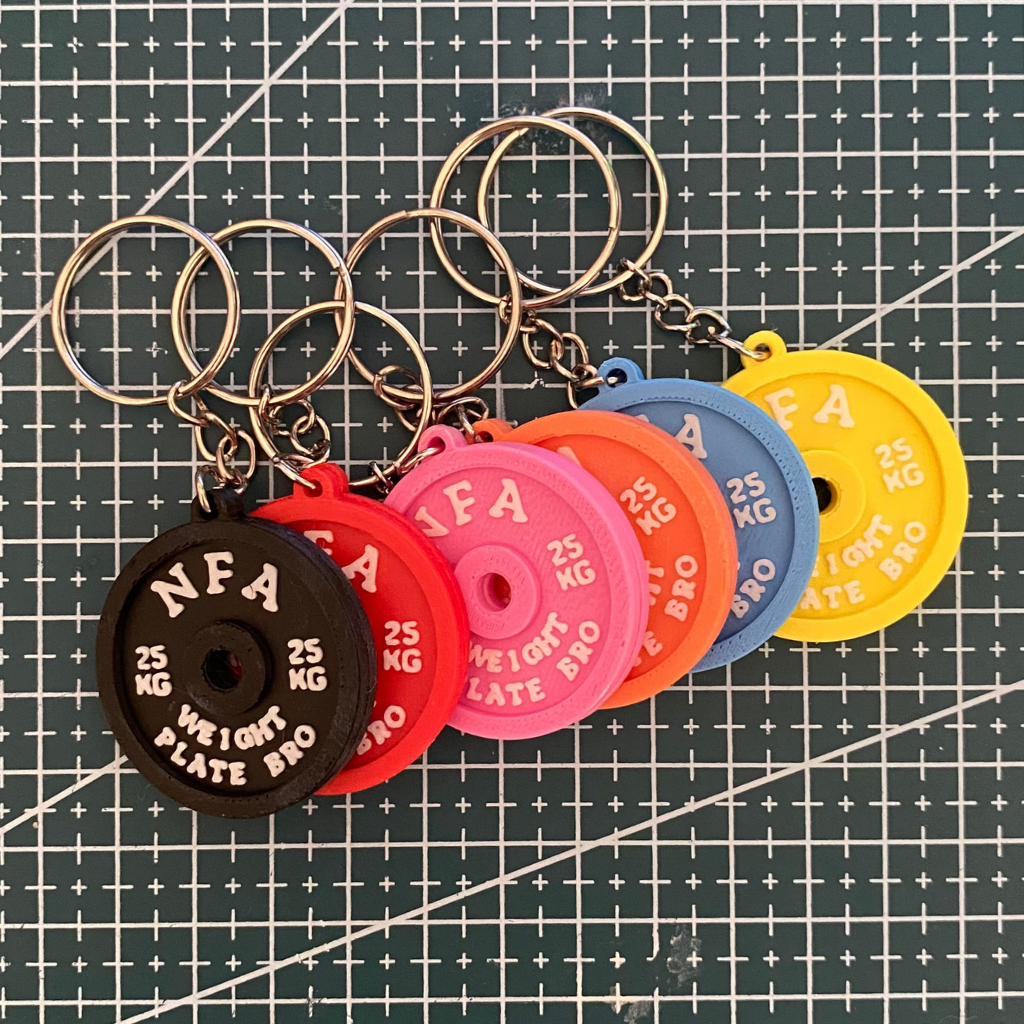 Ağırlık Plakası Anahtarlık