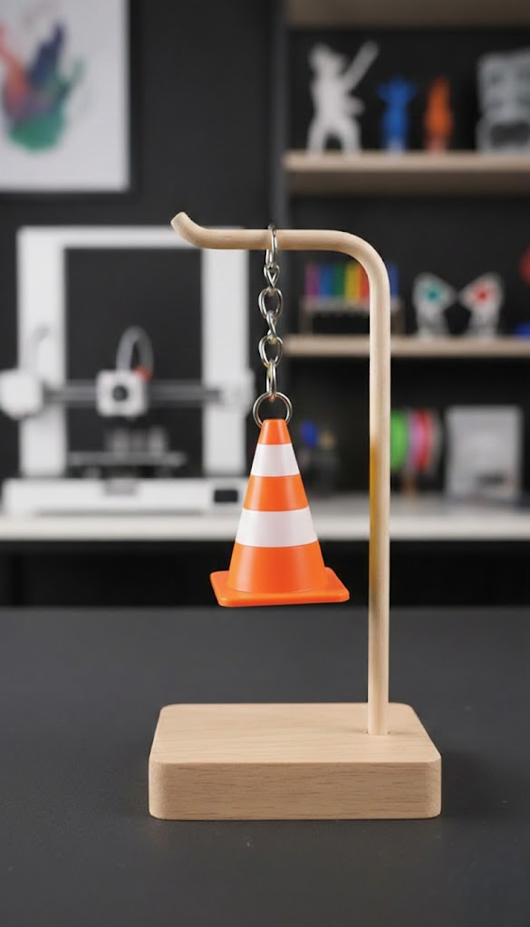 Trafik Duba Anahtarlık