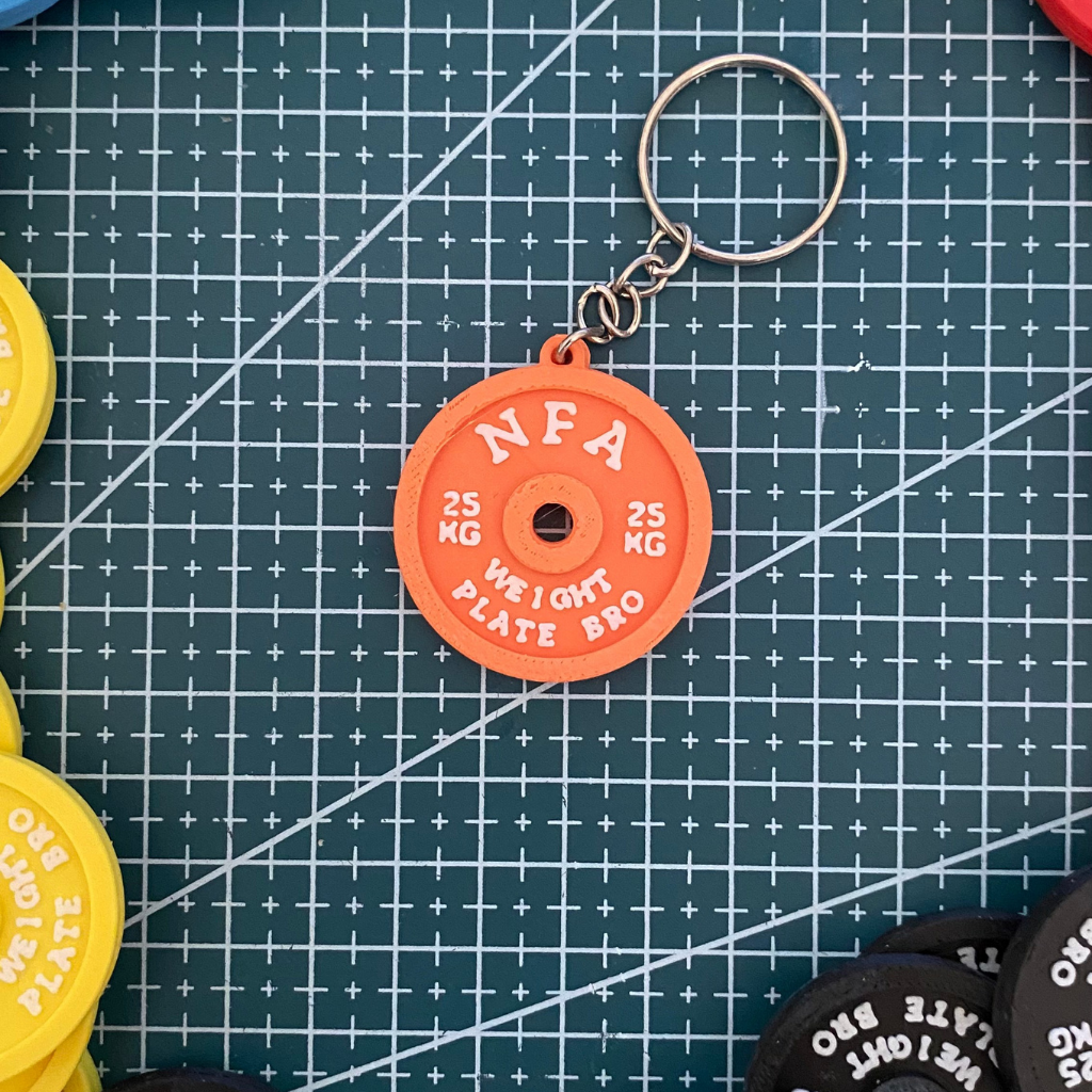 Ağırlık Plakası Anahtarlık